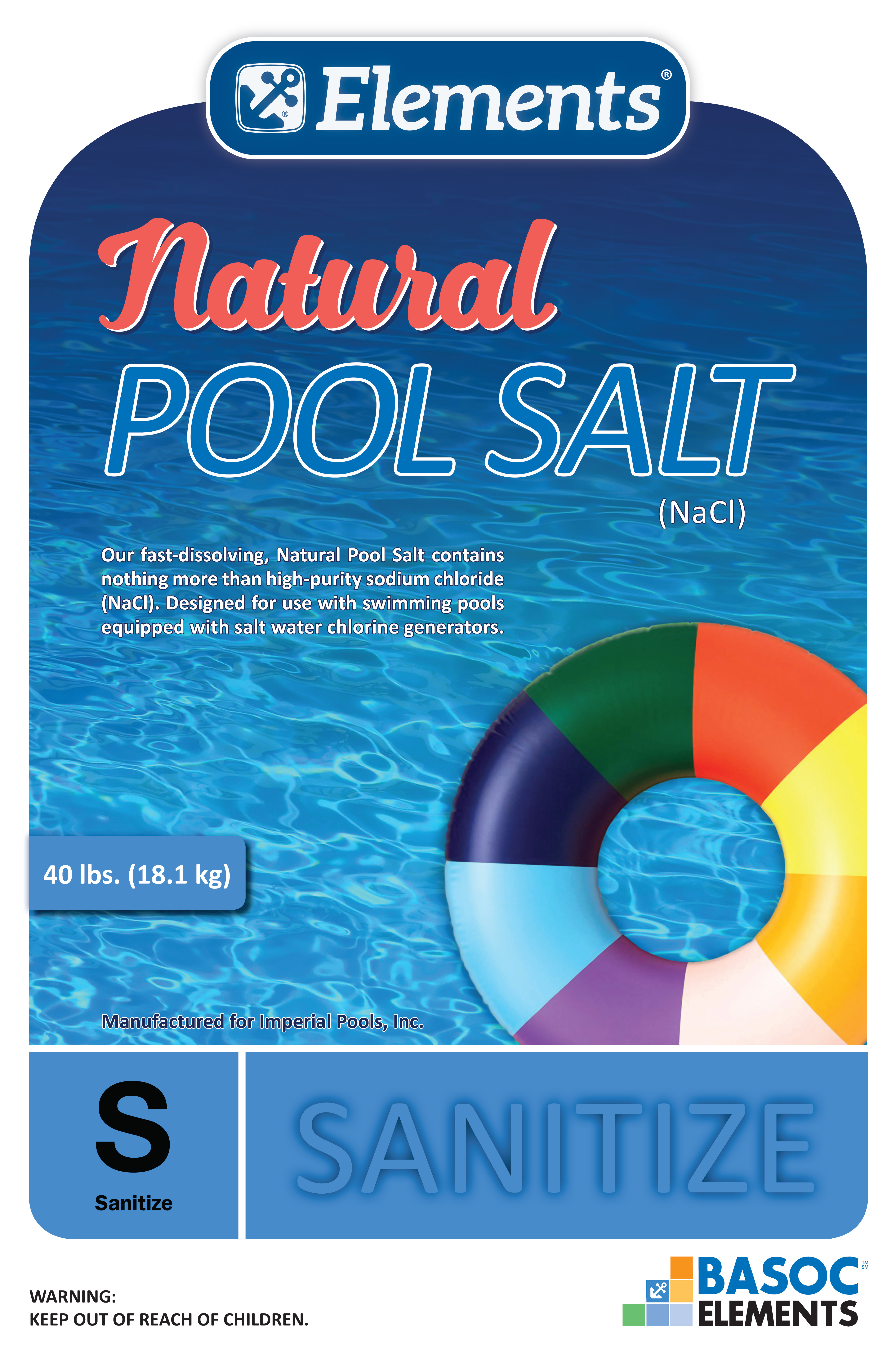 Pool Salt 40 lb Bag - GLOBAL POOL PRODUCTS